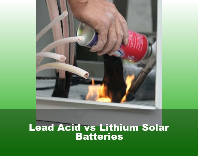 Lead Acid vs Lithium Solar Batteries